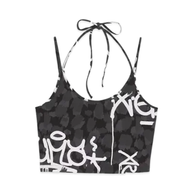 PUMA x X-Girl Aop Cropped Top "Puma Black"