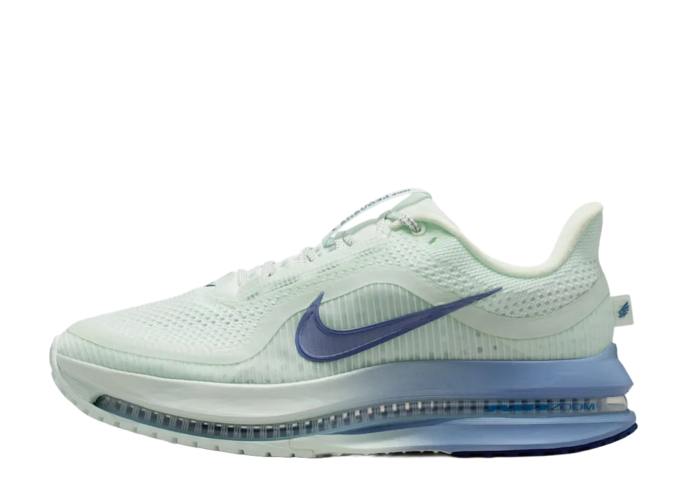 ナイキ ウィメンズ ペガサス プレミアム "ベアリーグリーン/ワークブルー"