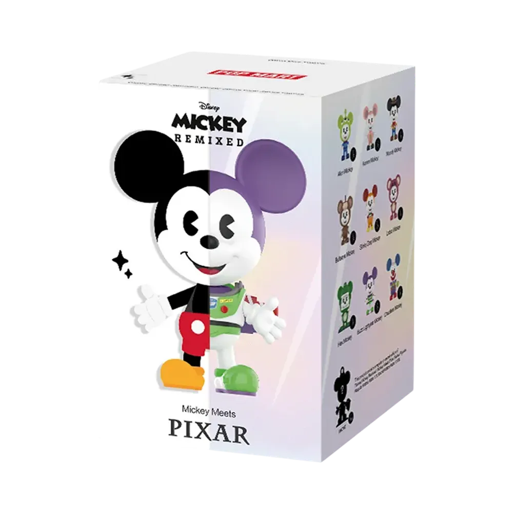 POP MART Disney Mickey Remixed: Mickey Meets Pixar Series Figures [Piece]