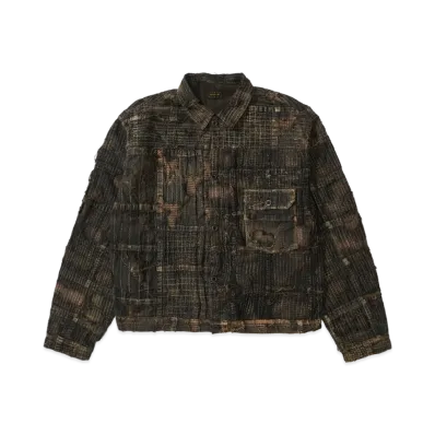 KAPITAL "Tea-Core" Boro Spring 1st Jkt "Black"
