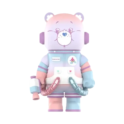 POP MART MEGA Collection 1000% SPACE MOLLY x Care Bears CARE-A-LOT-BEAR