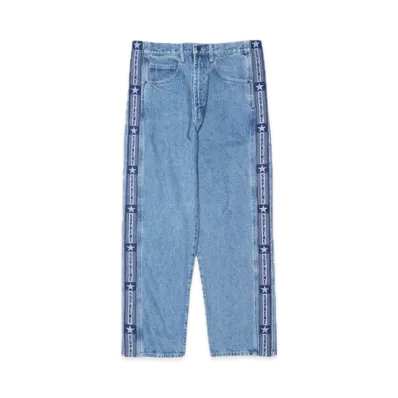 Supreme Snap-Off Baggy Jean "Washed Blue"