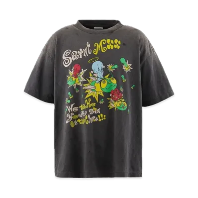 SAINT Mxxxxxx SS Tee Saint MX6 "Black"