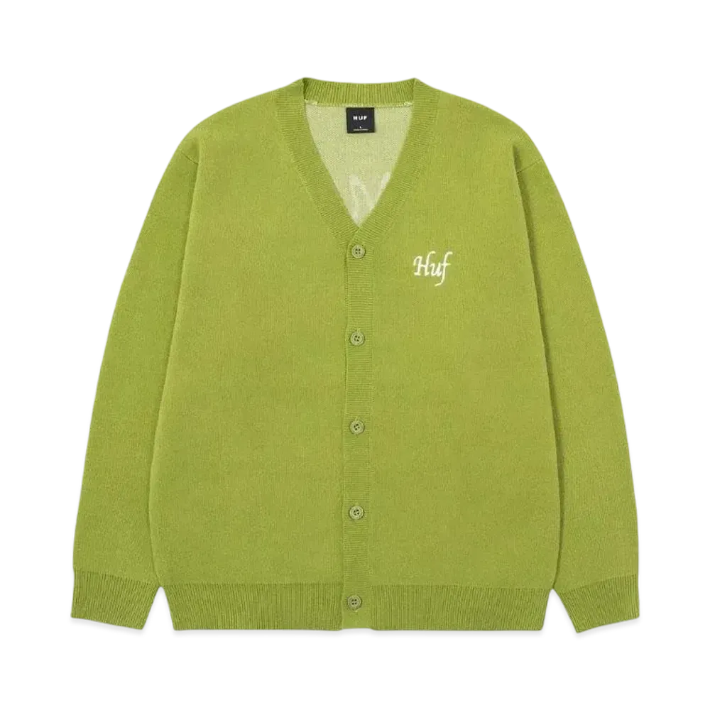 HUF Total Eclipse Cardigan "Moss"