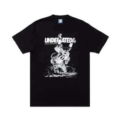 UNDEFEATED RIGER SHUTDOWN S/S TEE - 80264 "Black"