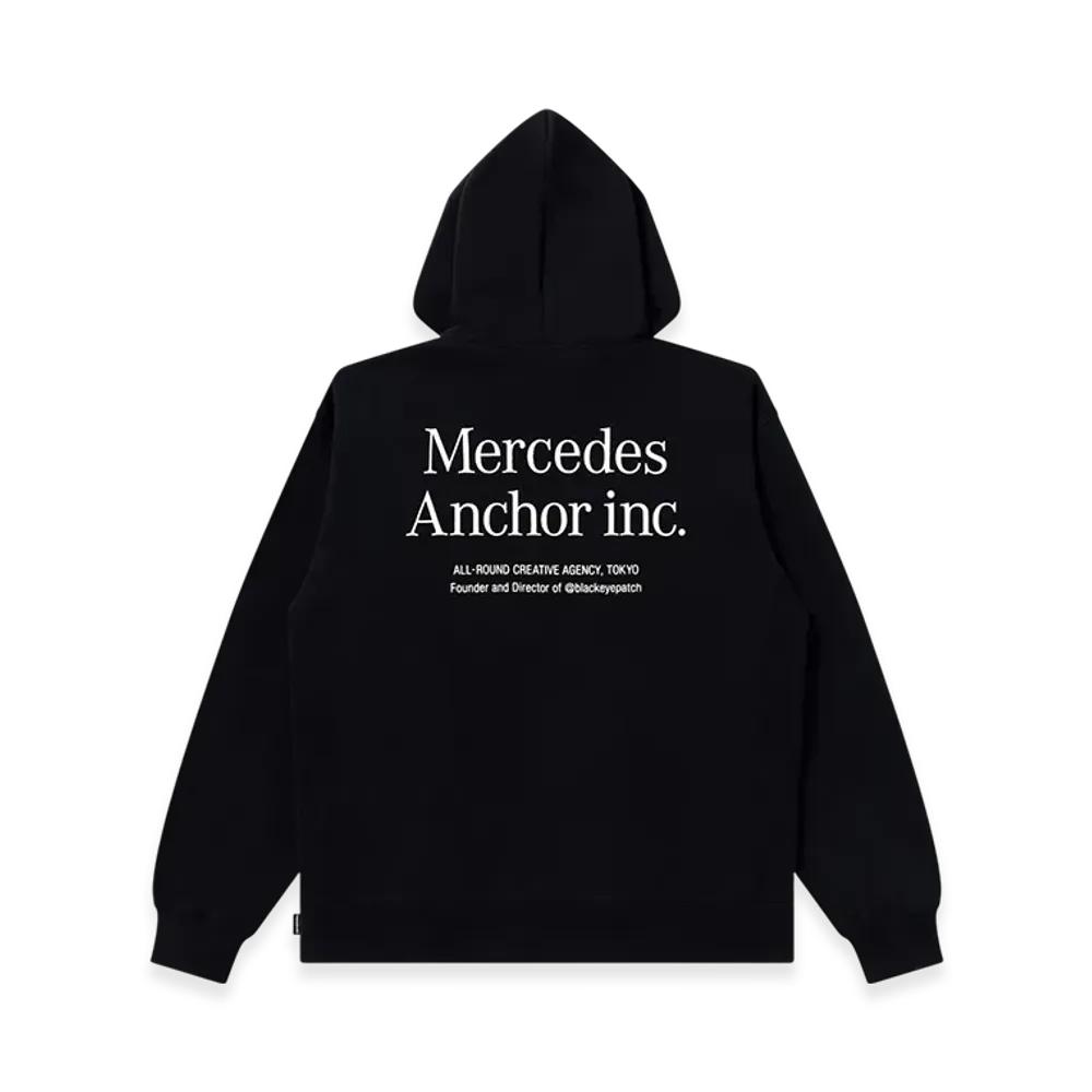Mercedes Anchor inc. Logo Sweat Hoodie "Black"