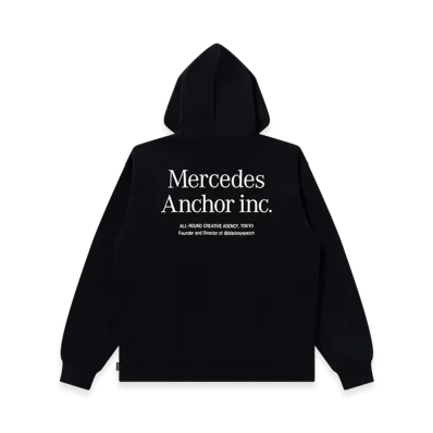 Mercedes Anchor inc. Logo Sweat Hoodie "Black"