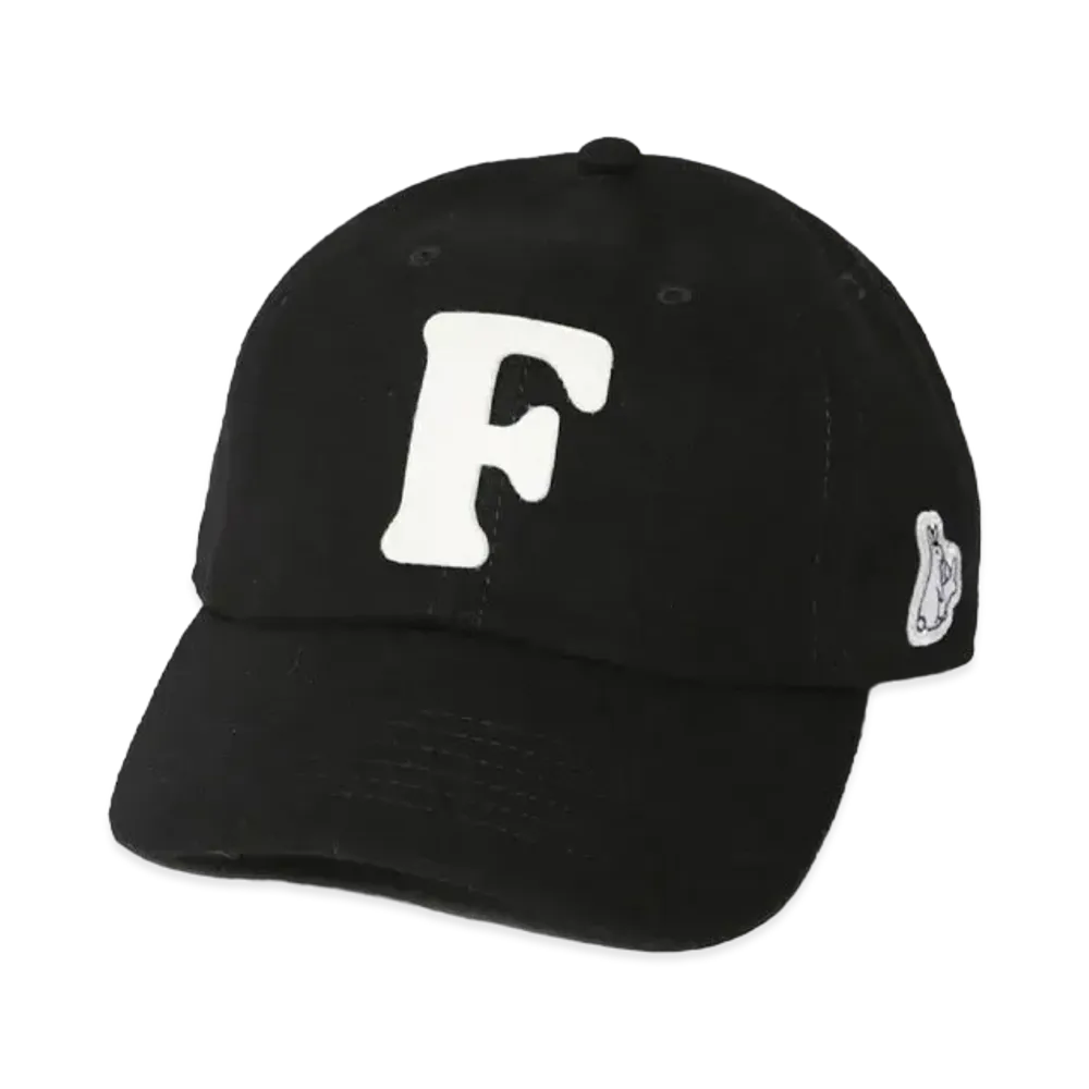 FR2 F Embroidery Logo Cap "Black"