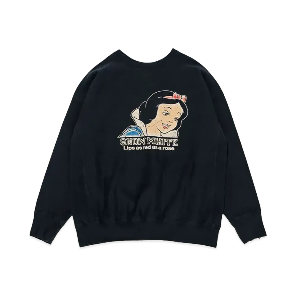 BOW WOW SNOW WHITE SWEAT SHIRTS "BLACK AGEING"