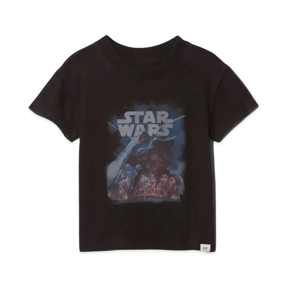 GAP x Star Wars Graphic T-shirt (Baby) "Black"