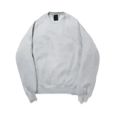 DAIWA PIER39 Tech Sweat Crew Freedom Sleeve "Heather Gray"