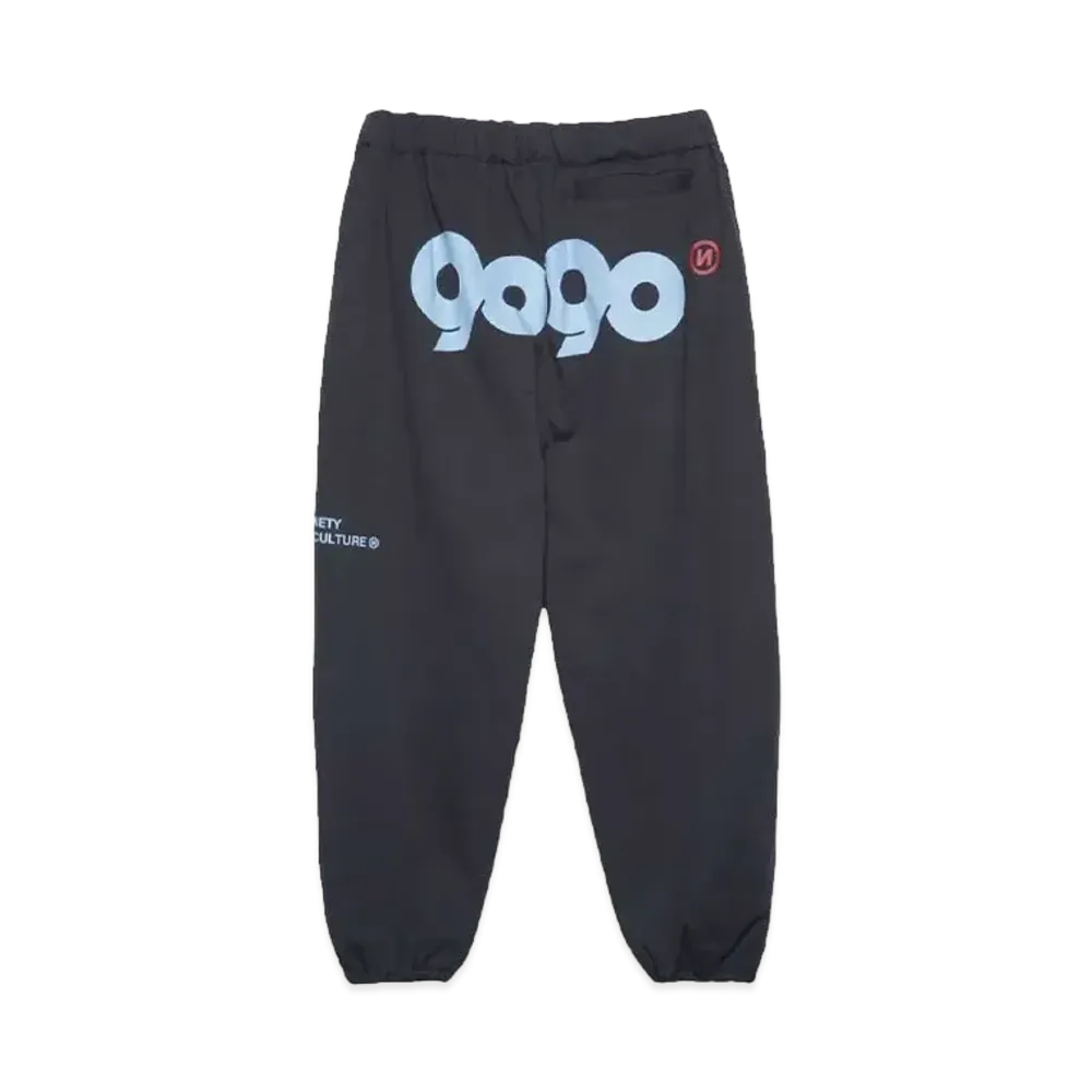 9090 90 Logo Sweat Pants "Charcoal Black"