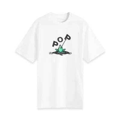 POP TRADING COMPANY Frog T-Shirt "White"