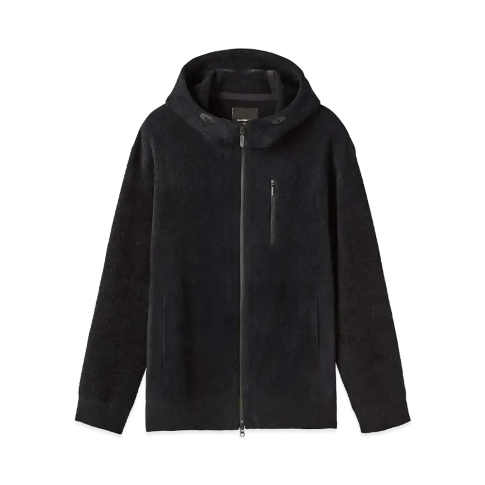 DESCENTE ALLTERRAIN Fusion Knit Fullzip Hoodie "Black"