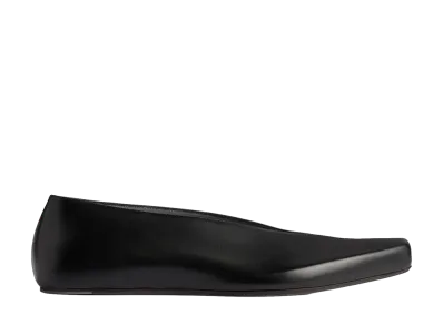 BALENCIAGA Women's Duchesse Ballerina Flat "Black"