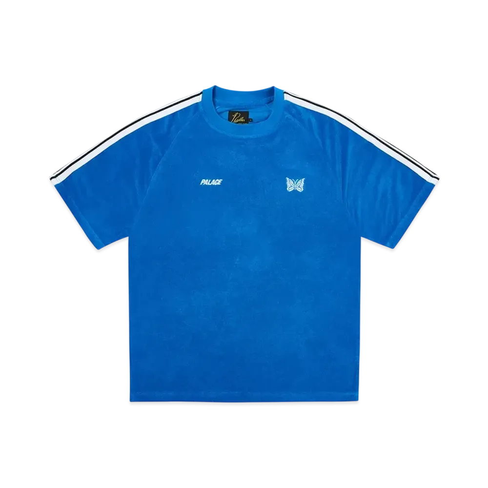 PALACE x NEEDLES T-Shirt "Blue"
