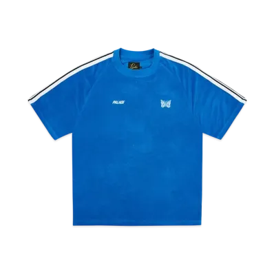 PALACE x NEEDLES T-Shirt "Blue"