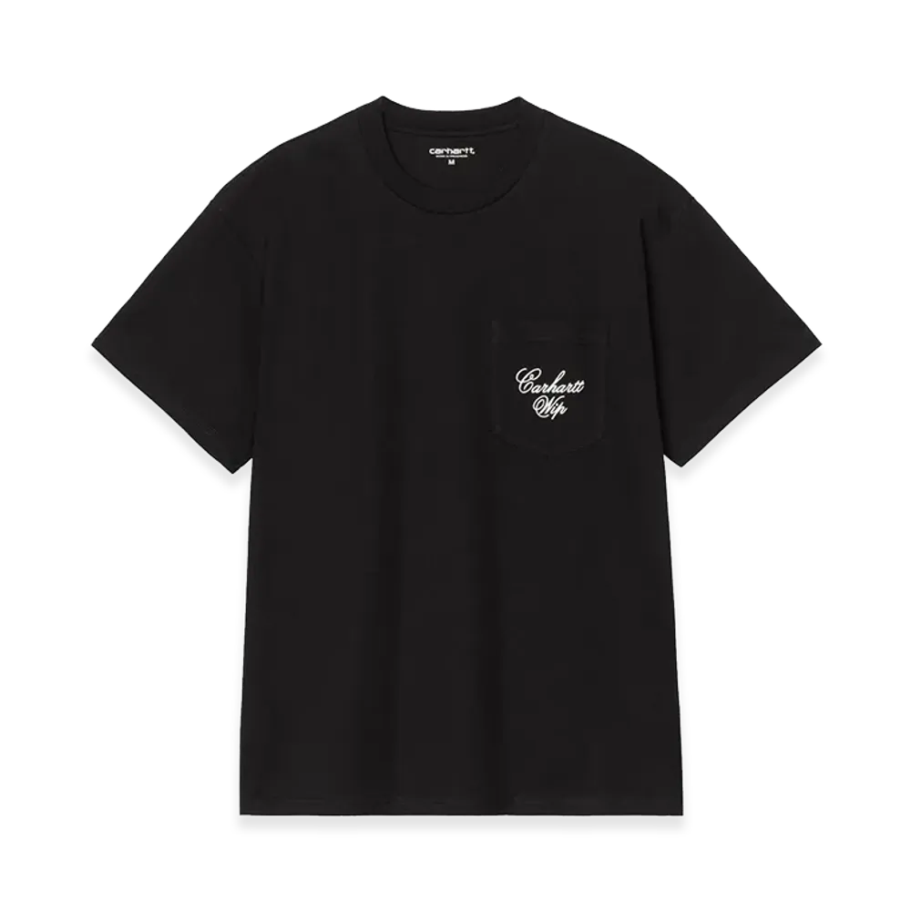 Carhartt WIP S/S Longhand Pocket T-Shirt "Black/White"