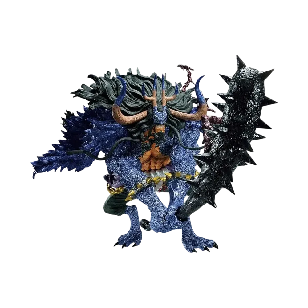 BANDAI "Ichiban Kuji" -One Piece Haoh no Cho with ONE PIECE TREASURE CRUISE- Last One Prize Kaido Man-Beast form Treasure Cruise Figure Metallic Color Ver.