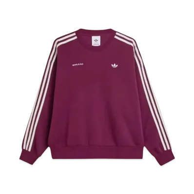 adidas x Sporty & Rich Sweatshirt "Maroon"