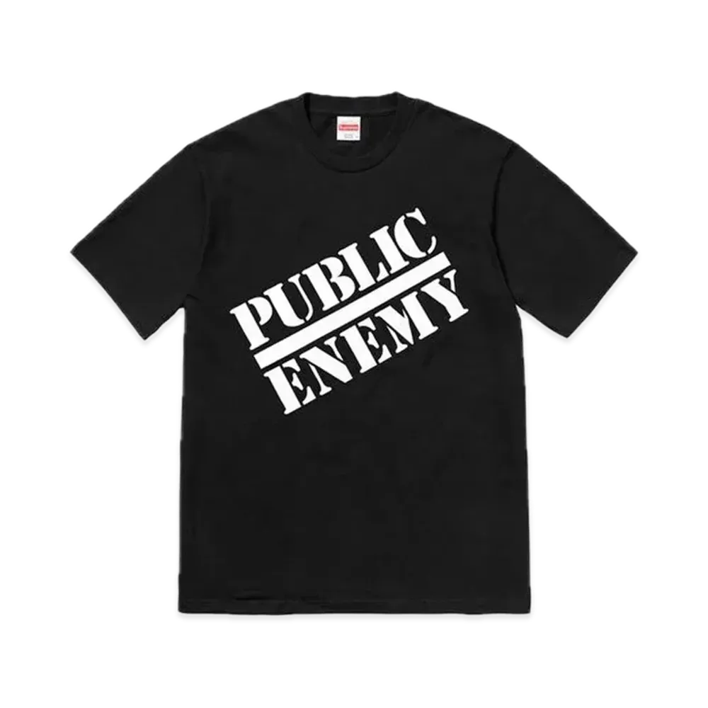 Supreme x UNDERCOVER Public Enemy Tee "Black"