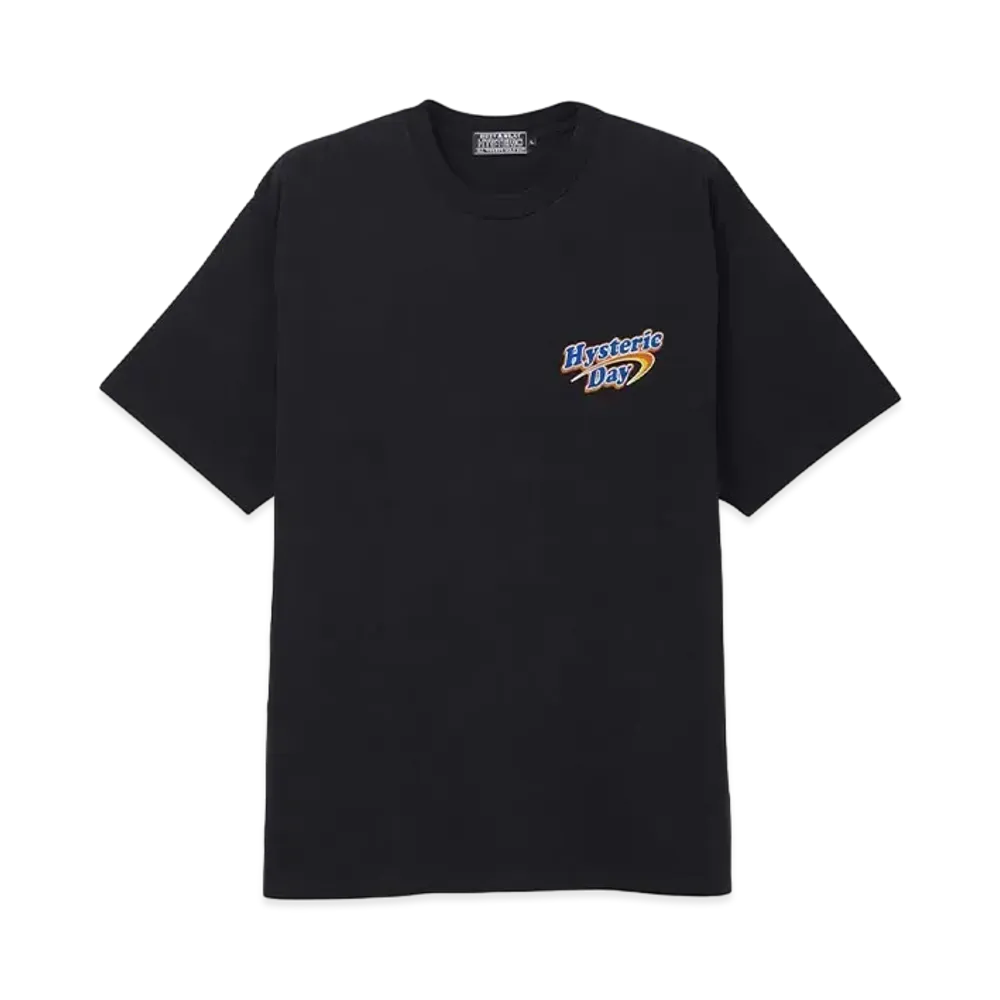 HYSTERIC GLAMOUR Hysteric Day Tee "Black"