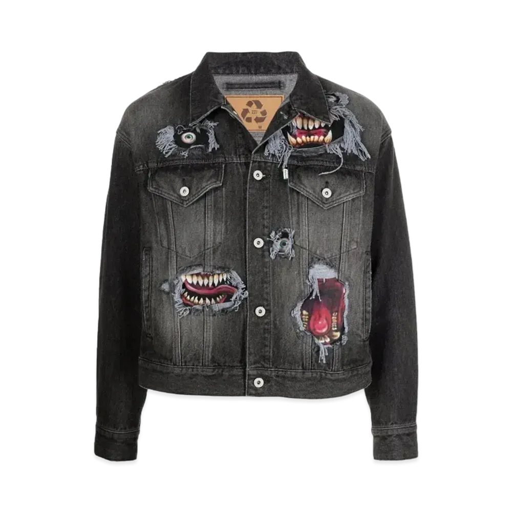 doublet Graphic Denim Jacket "Denim"