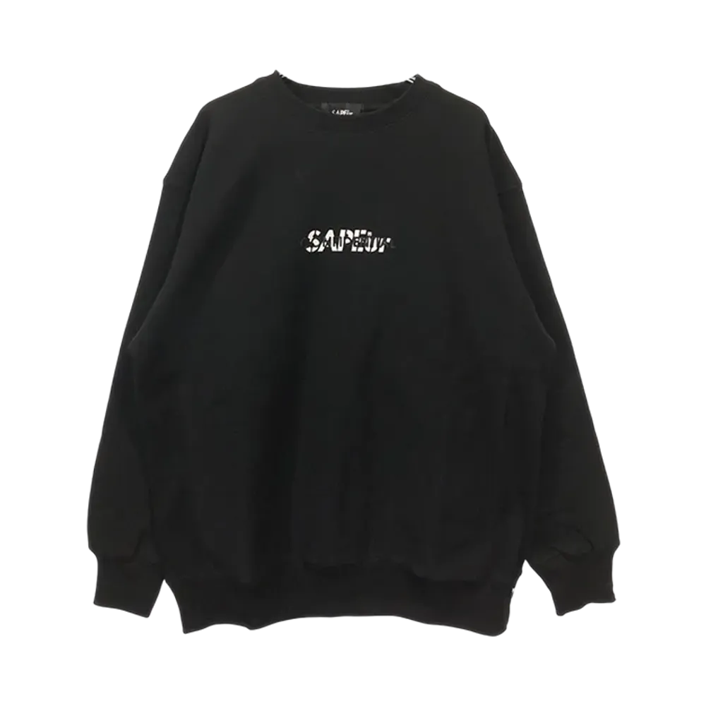 SAPEur Just Imagine The Future Sweat "Black"
