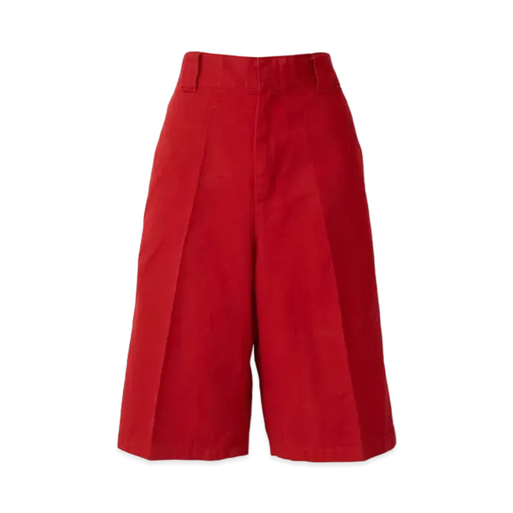 HYSTERIC GLAMOUR Work Shorts "Red"