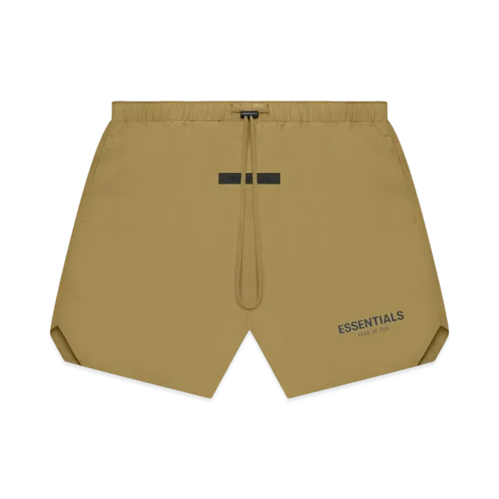 FEAR OF GOD ESSENTIALS VOLLEY SHORT "Amber"