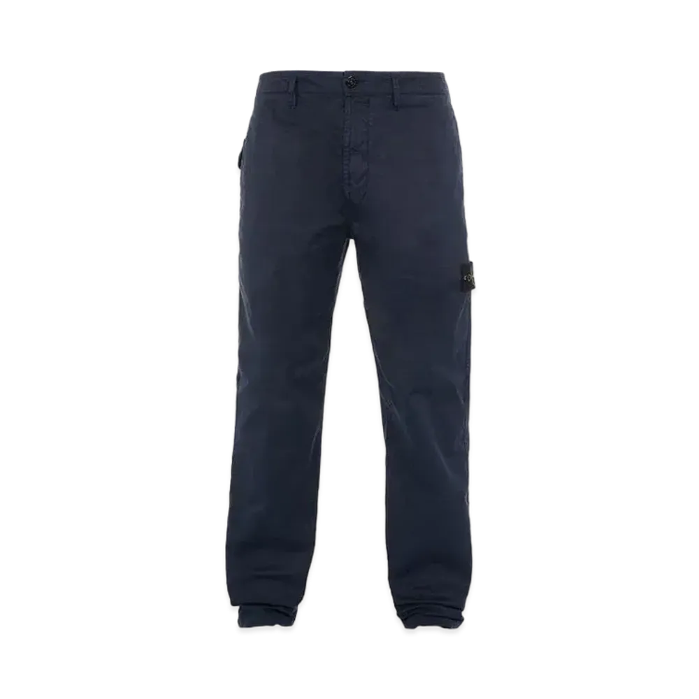 Stone Island 30310 STRETCH COTTON GABARDINE_REGULAR FIT "Blue"
