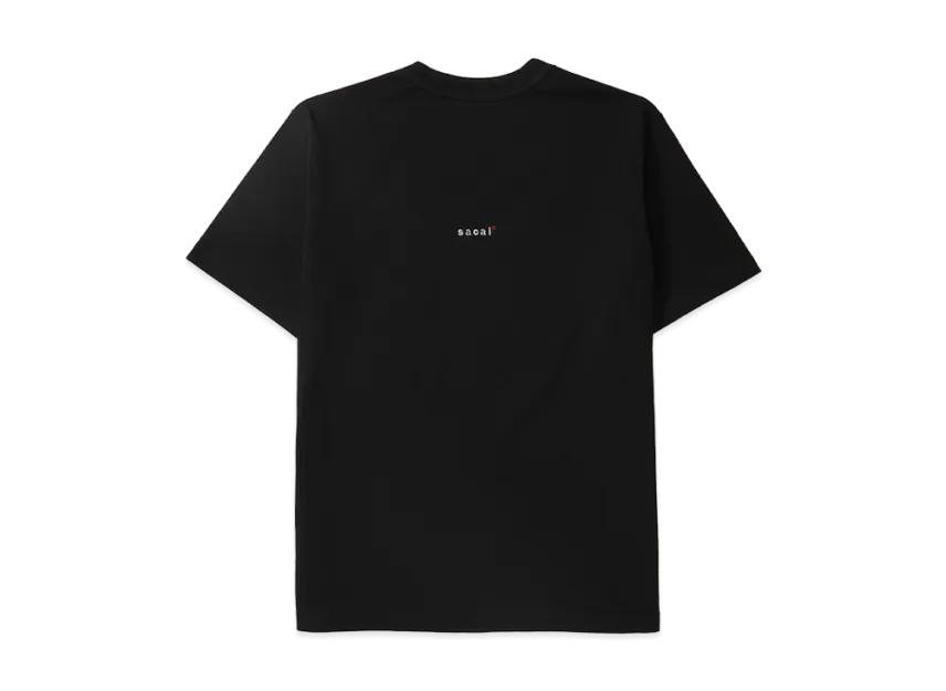 WTAPS x sacai Embroidery T-Shirt 01 / SS / Cotton WTAPS x sacai Embroidery T-Shirt 01 / SS / Cotton