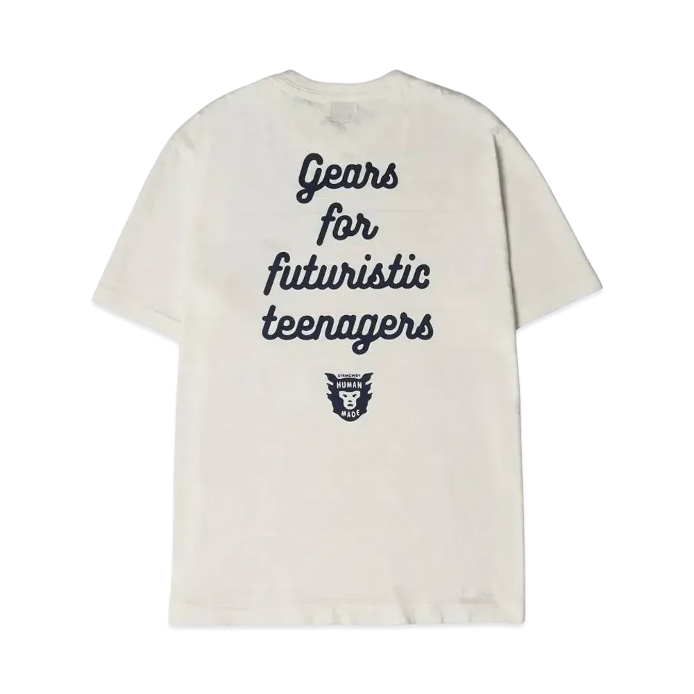 HUMAN MADE HEART BADGE T-SHIRT "White"