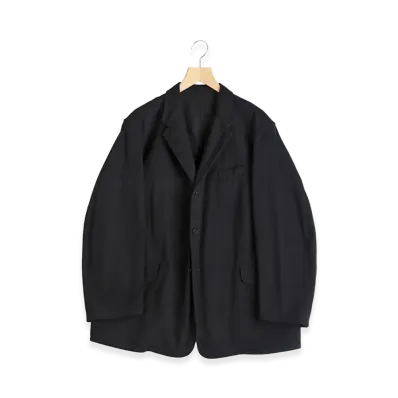 COMOLI Black Drill Jacket "Black"