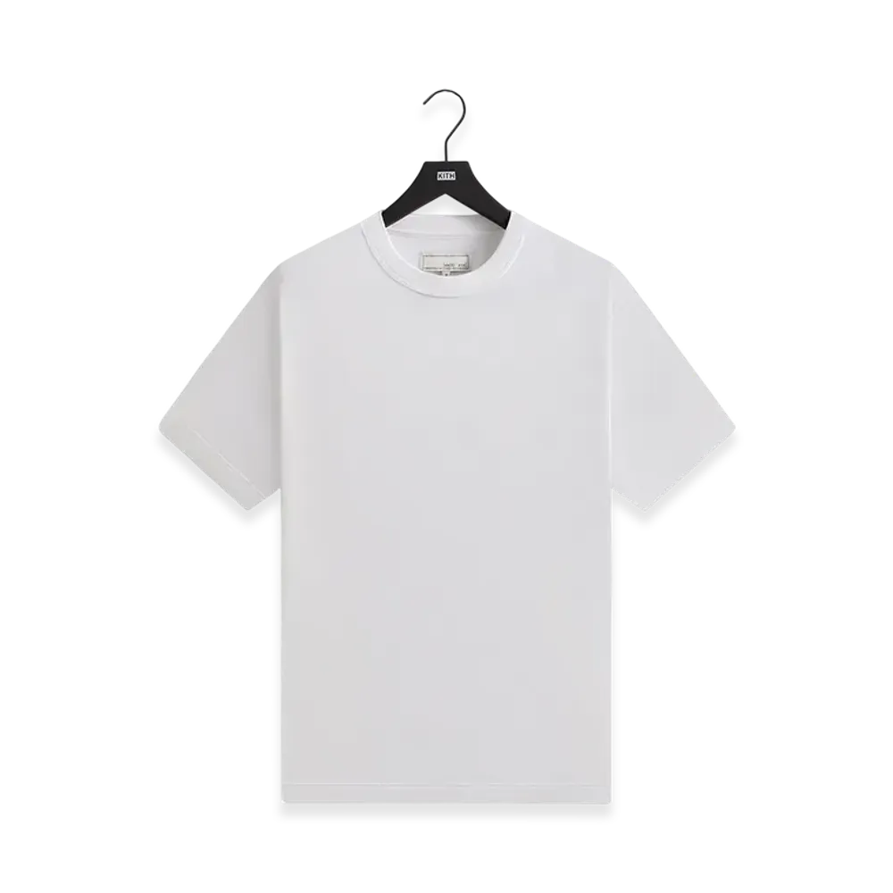 Kith x &Kin Pima Jersey Alex Boxy Tee "White"