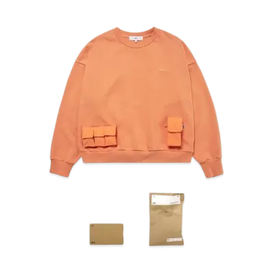 BBLD Crew Sweat + B&L "Orange"