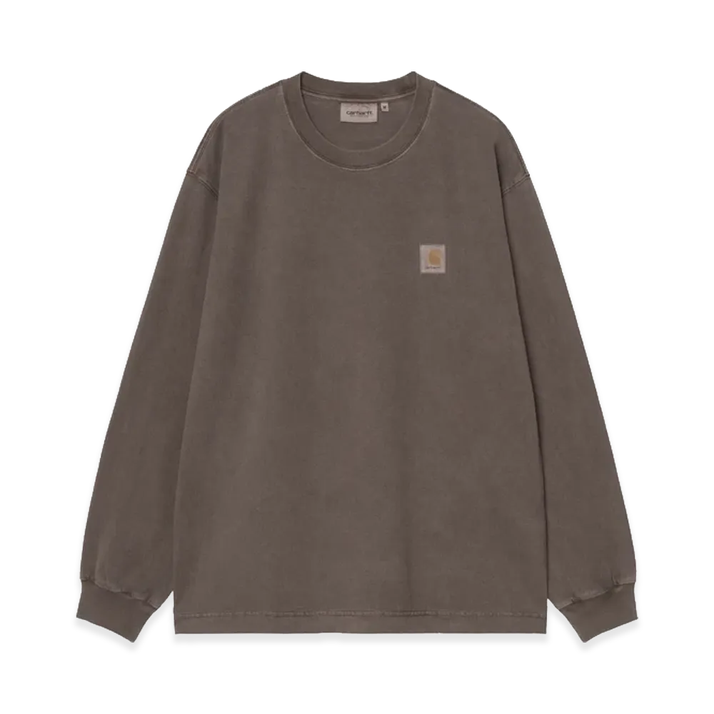 Carhartt WIP L/S Vista T-Shirt "Tobacco/Garment Dyed"