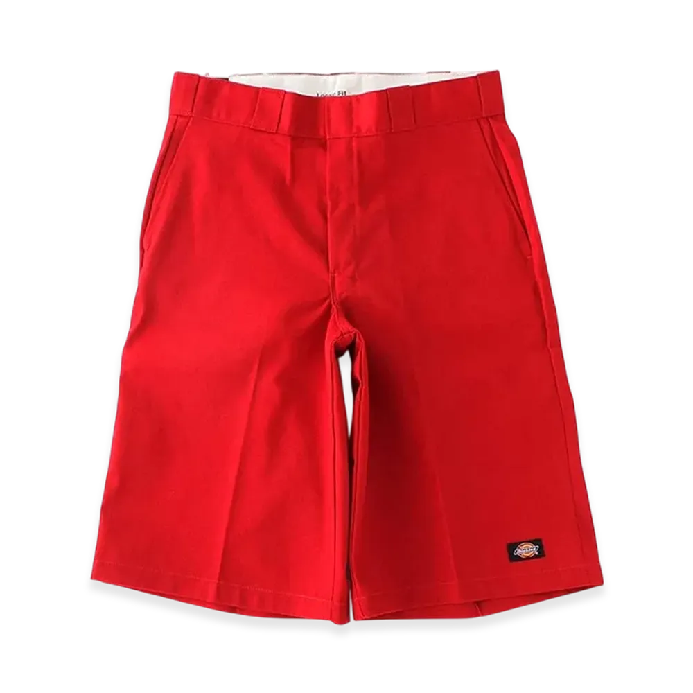 Dickies 42283 13-Inch Cell Phone Pocket Work Shorts "English Red"