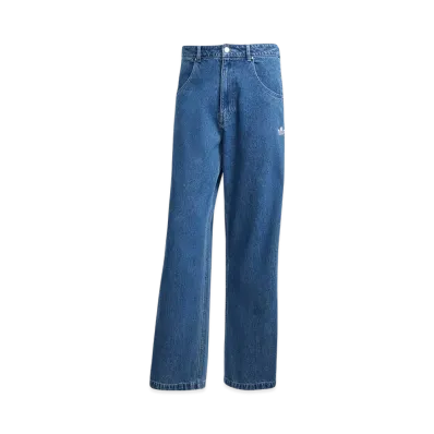 adidas Adicolor Denim Firebird Pants "Medium Blue Denim"
