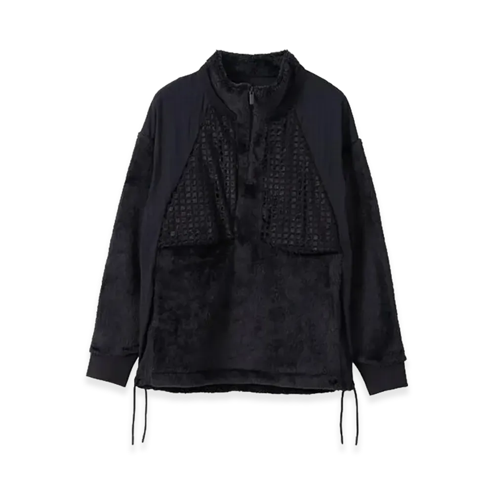 White Mountaineering Polartec Fleece Pullover "Black"