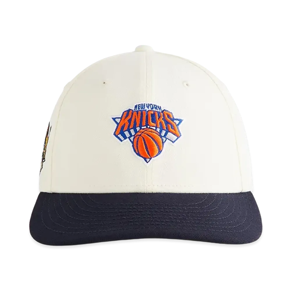 Kith x New Era x the New York Knicks Two Tone 59Fifty Low Profile Fitted Cap "Sandrift"
