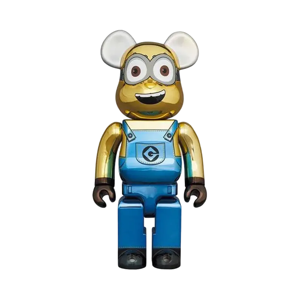 Bearbrick DAVE CHROME Ver. 1000%