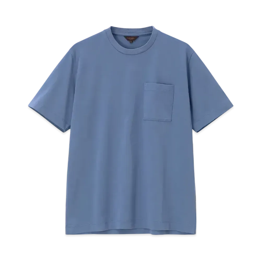 Paul Smith Subin Cotton Pocket Tee "Blue"
