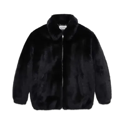 WACKO MARIA FUR ZIP JACKET 裏地無地 "Black"