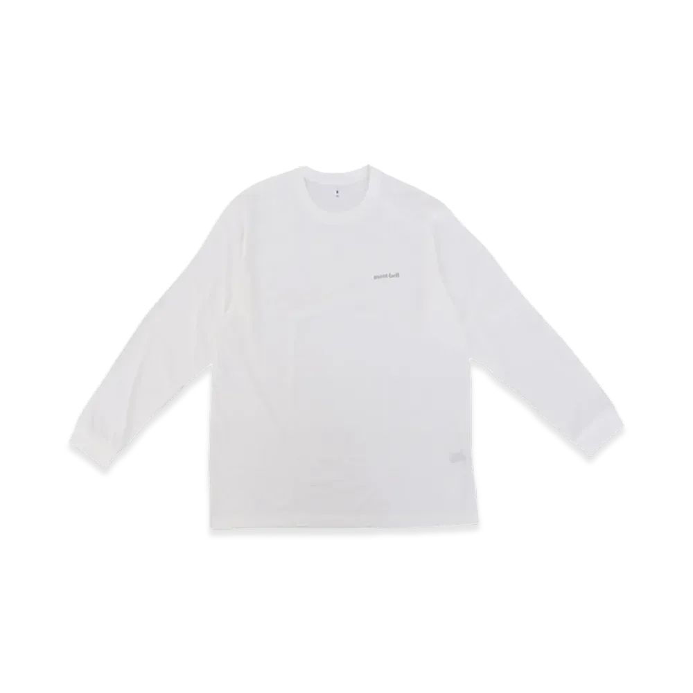 mont-bell WIC. Long Sleeve T-Shirt Men's "White"