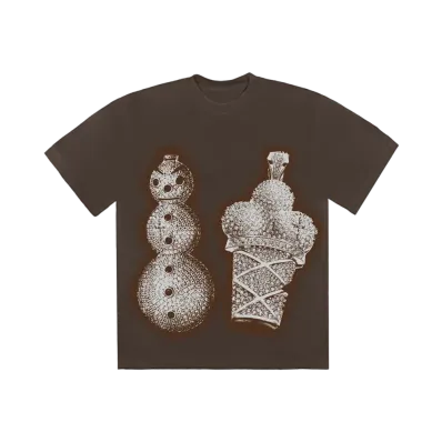 Travis Scott Cactus Jack For Verzuz TM:1017 T-Shirt "Brown" "Black"