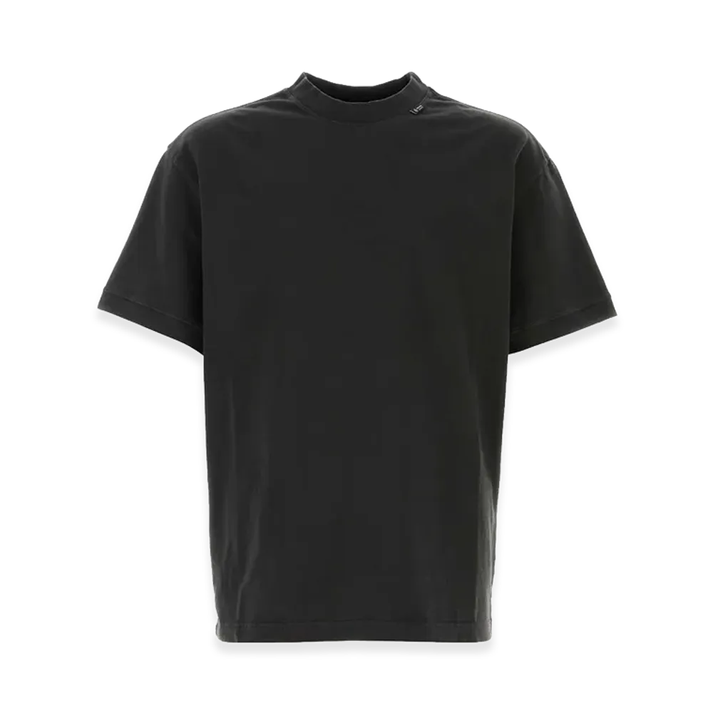 PRADA Slate Cotton T-Shirt "Black"