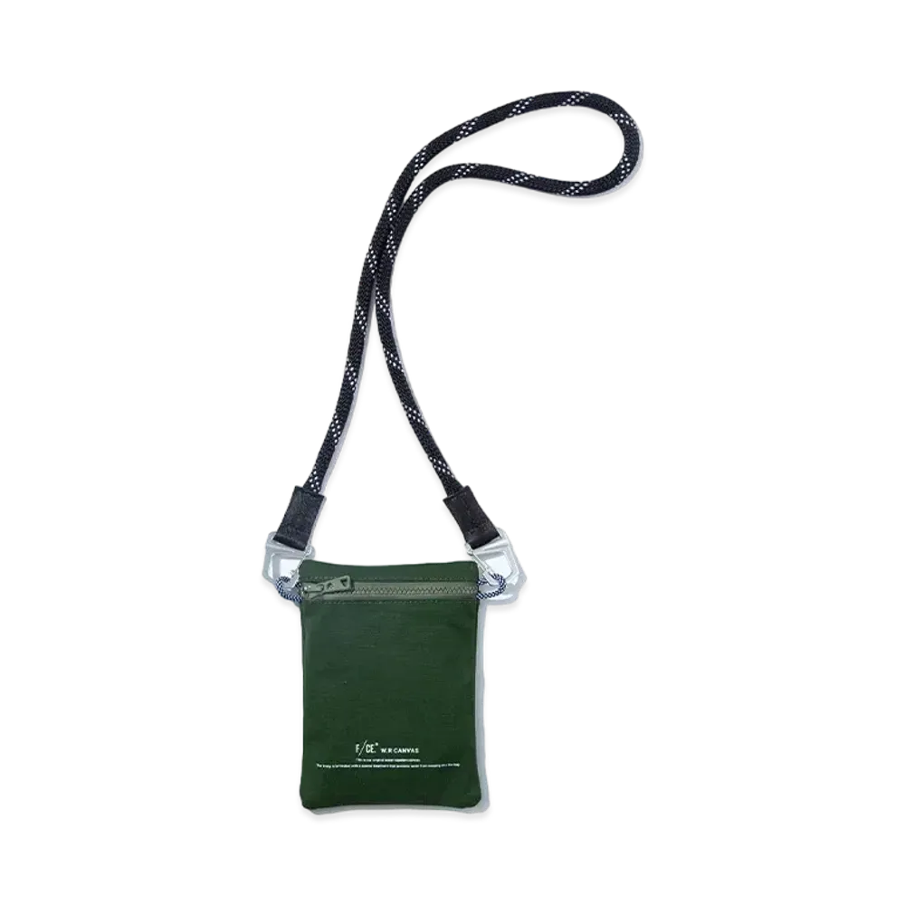 F/CE. W.R Canvas Map Pochette "Green"