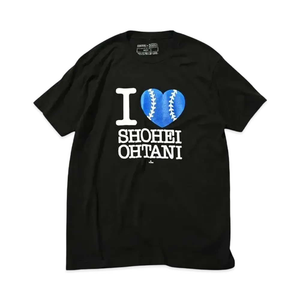 HOMEGAME x OHTANI \ Shohei Otani - TEE #5 "BLACK"