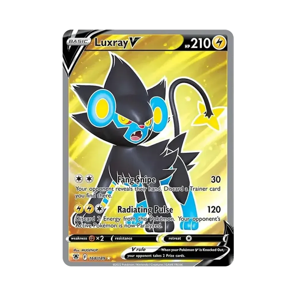 レントラーV UR [168/189]【英語版】(ソード&シールド「アストラルラディアンス」)